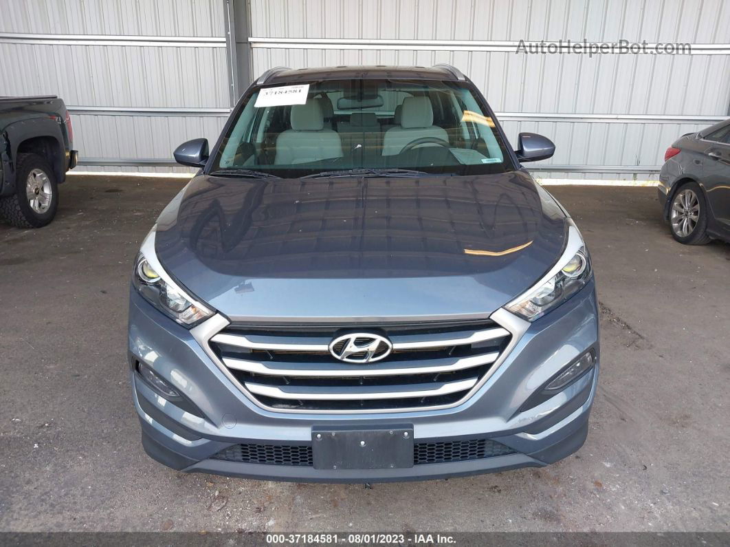 2018 Hyundai Tucson Sel Серый vin: KM8J3CA46JU649984