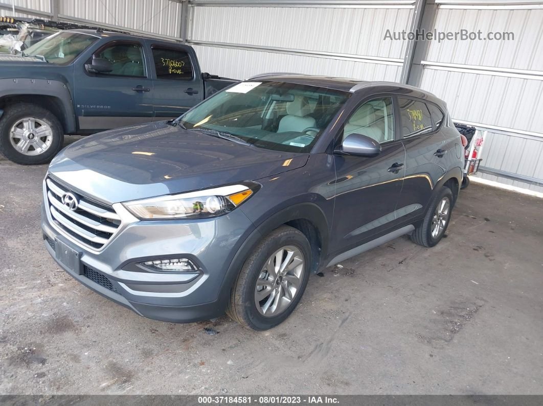 2018 Hyundai Tucson Sel Gray vin: KM8J3CA46JU649984