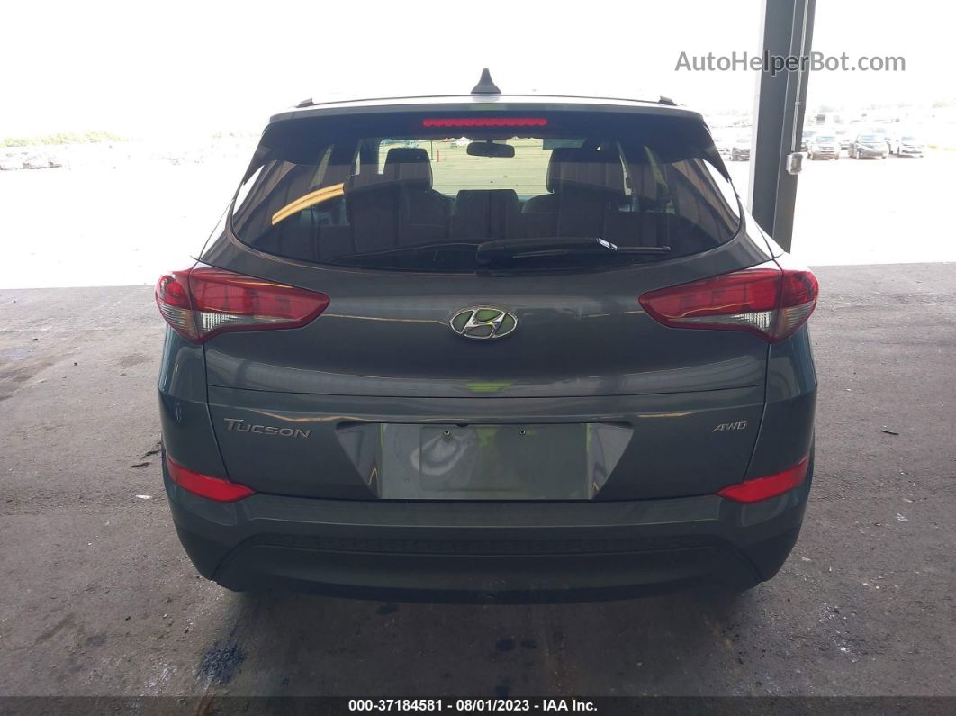 2018 Hyundai Tucson Sel Gray vin: KM8J3CA46JU649984