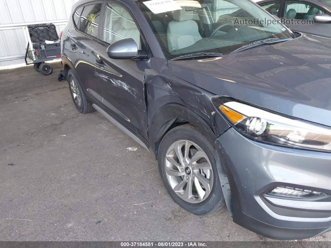 2018 Hyundai Tucson Sel Серый vin: KM8J3CA46JU649984