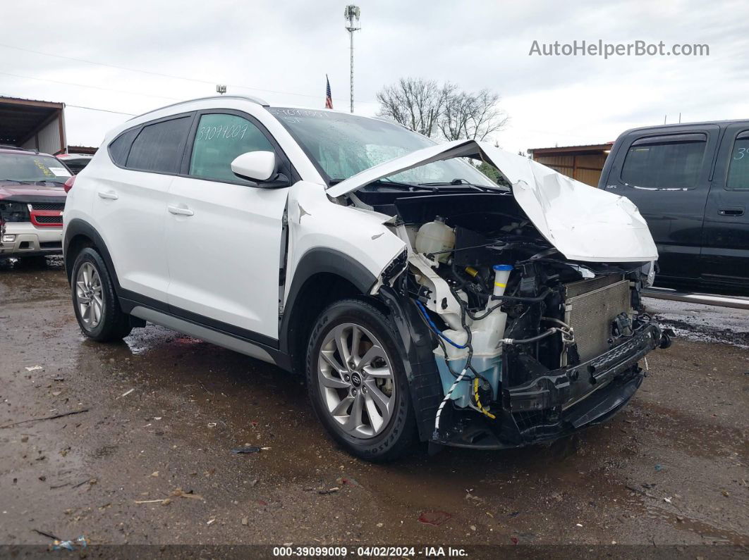 2018 Hyundai Tucson Sel White vin: KM8J3CA46JU676733