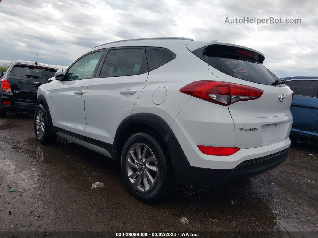 2018 Hyundai Tucson Sel White vin: KM8J3CA46JU676733