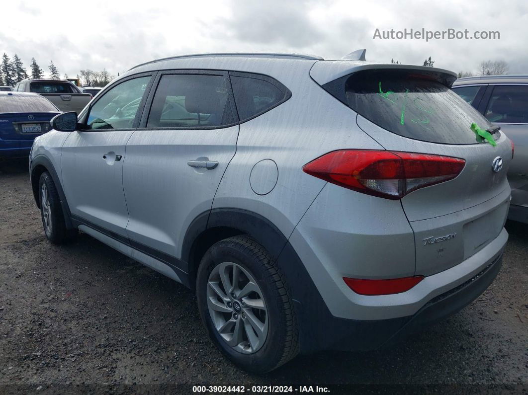 2018 Hyundai Tucson Sel Silver vin: KM8J3CA46JU736574