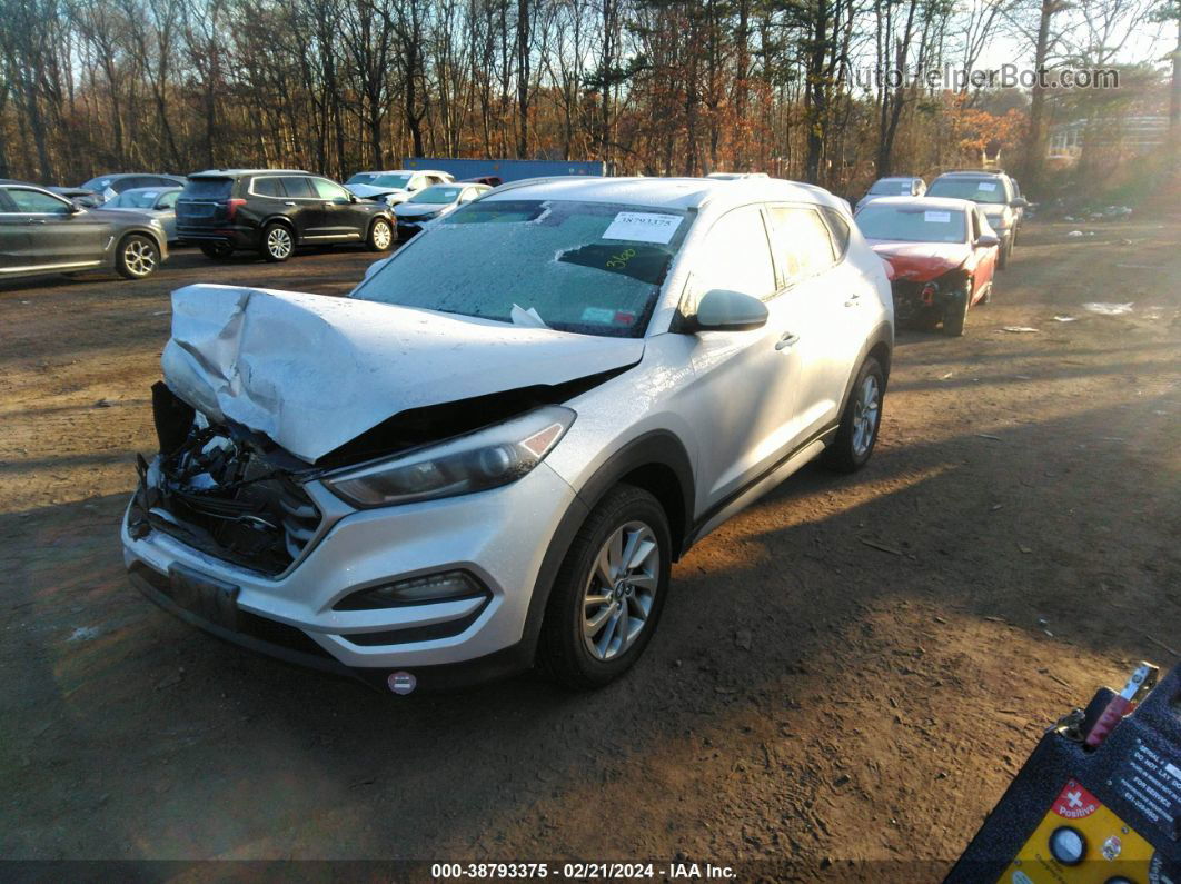 2018 Hyundai Tucson Sel Plus Silver vin: KM8J3CA46JU832723