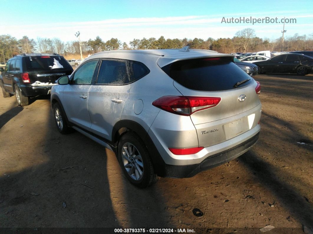 2018 Hyundai Tucson Sel Plus Silver vin: KM8J3CA46JU832723