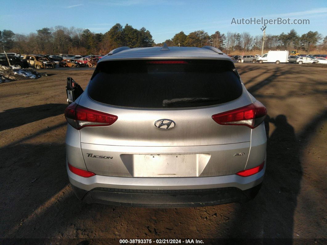 2018 Hyundai Tucson Sel Plus Silver vin: KM8J3CA46JU832723