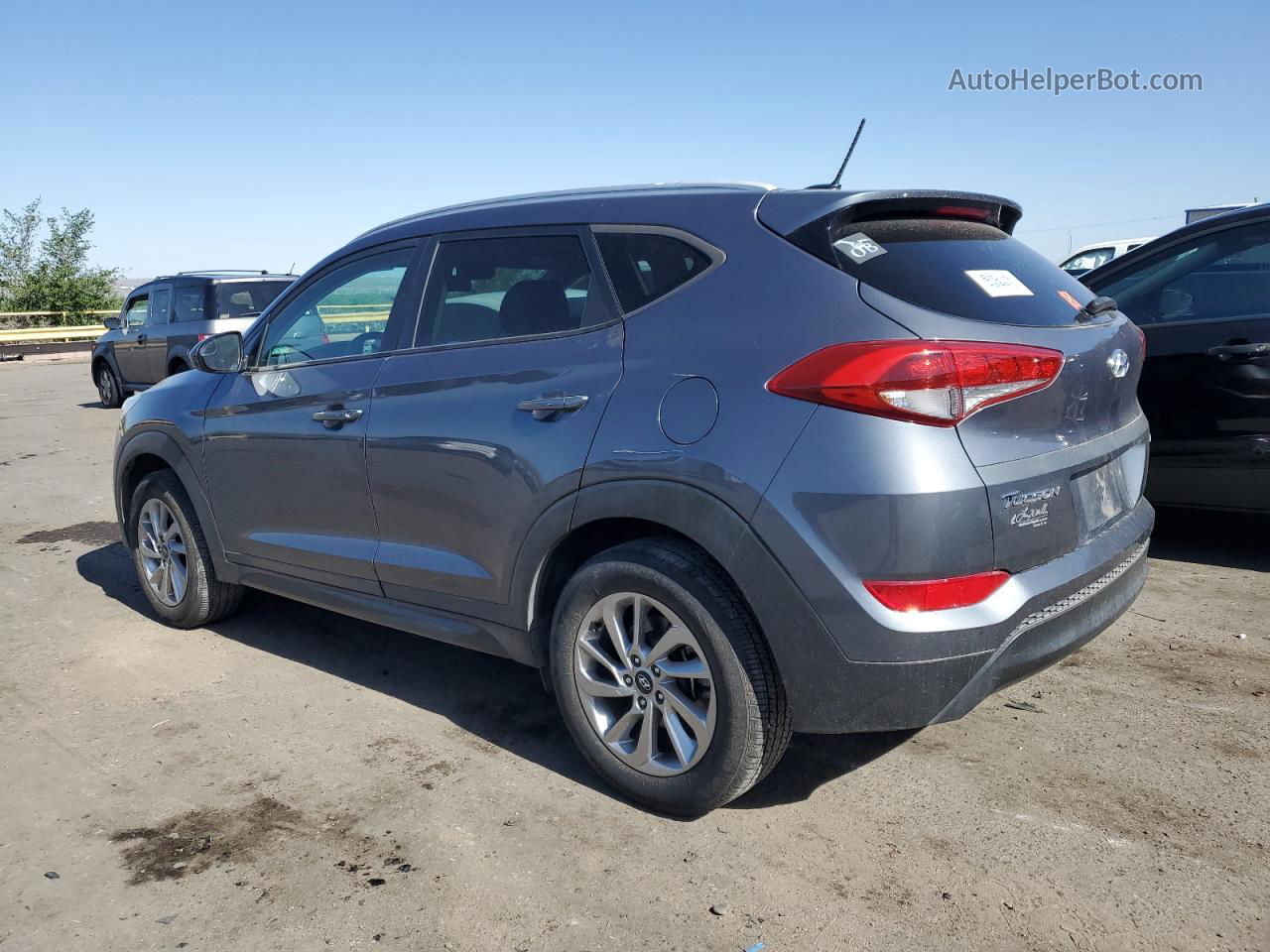 2016 Hyundai Tucson Limited Charcoal vin: KM8J3CA47GU128068