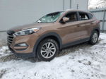 2016 Hyundai Tucson Limited Коричневый vin: KM8J3CA47GU139278