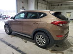 2017 Hyundai Tucson Limited Brown vin: KM8J3CA47HU256831