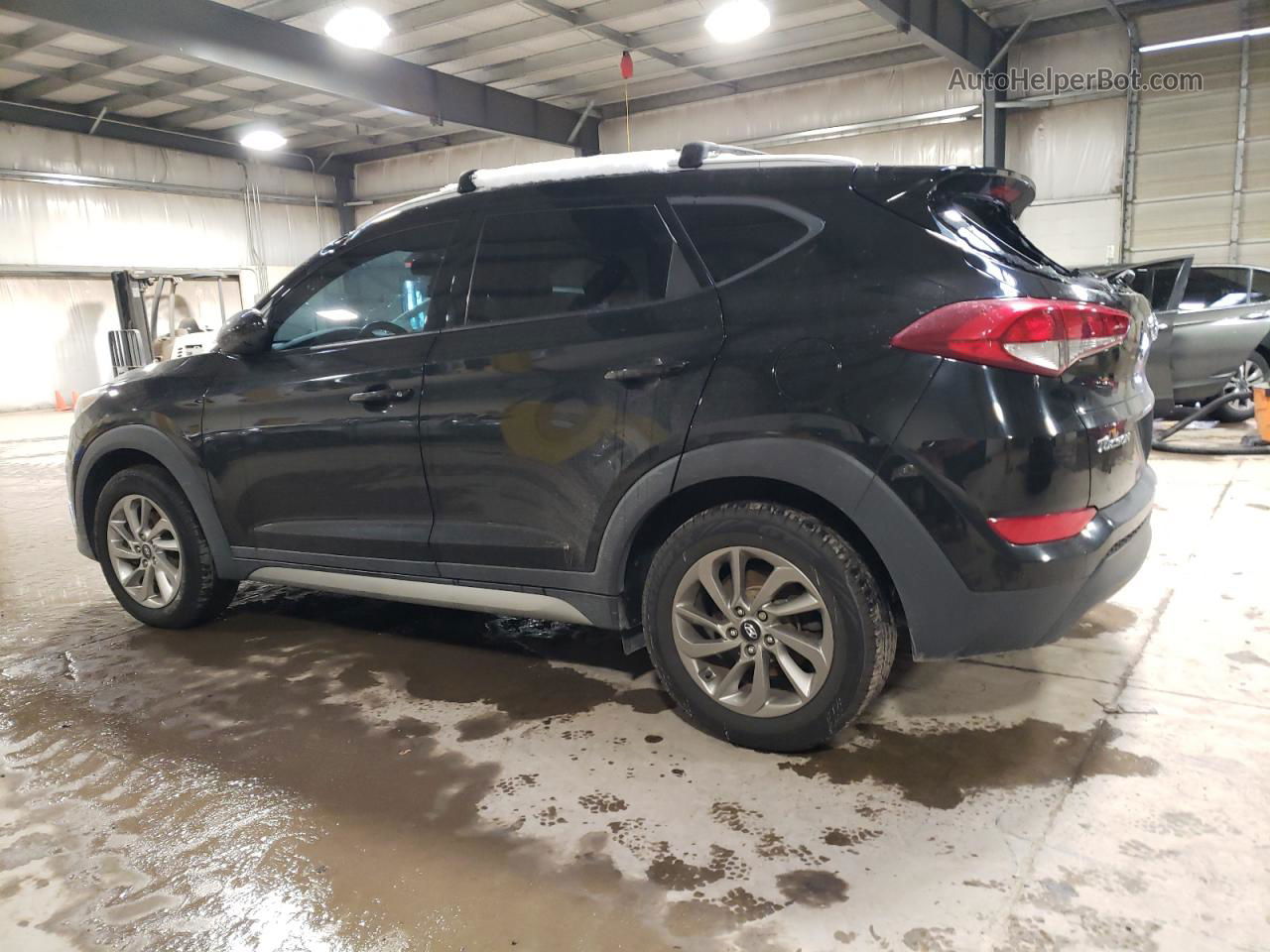 2017 Hyundai Tucson Limited Черный vin: KM8J3CA47HU263276