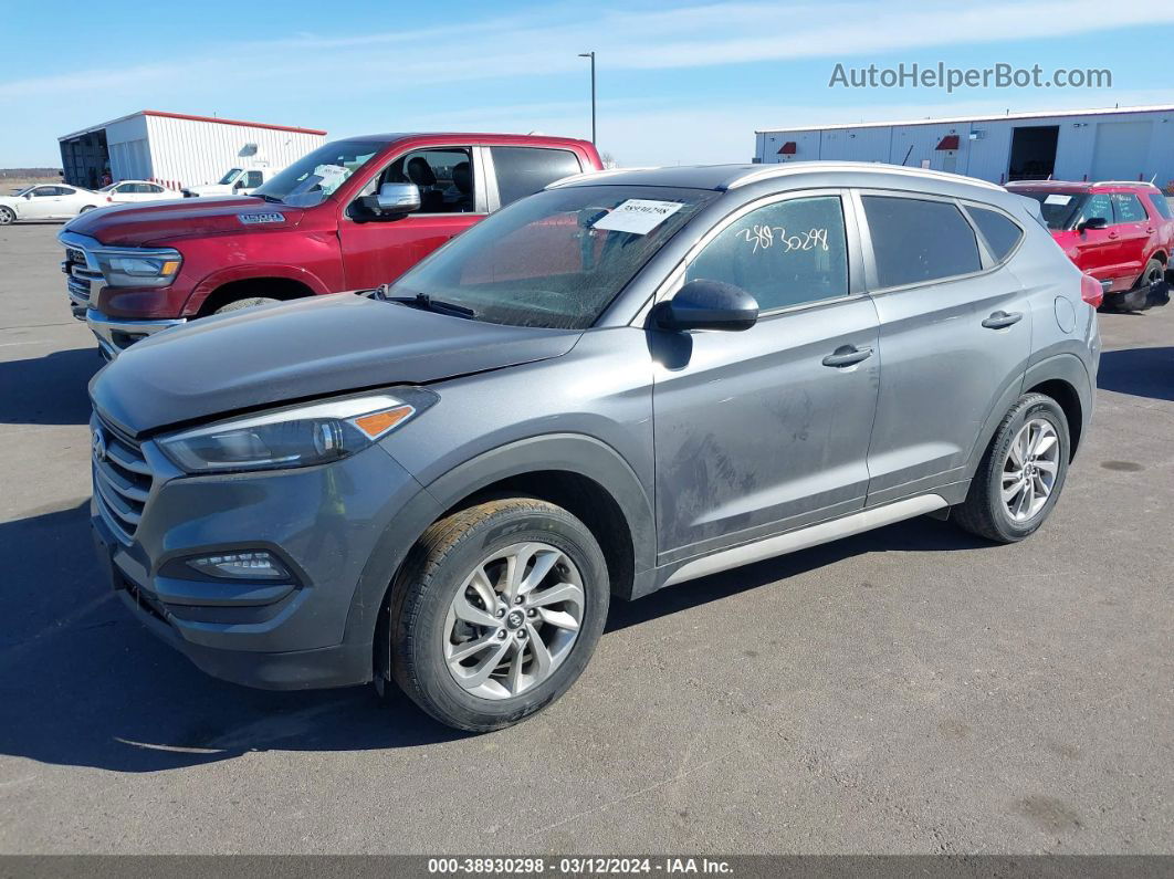 2017 Hyundai Tucson Se Gray vin: KM8J3CA47HU415136