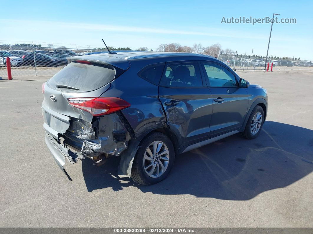 2017 Hyundai Tucson Se Gray vin: KM8J3CA47HU415136