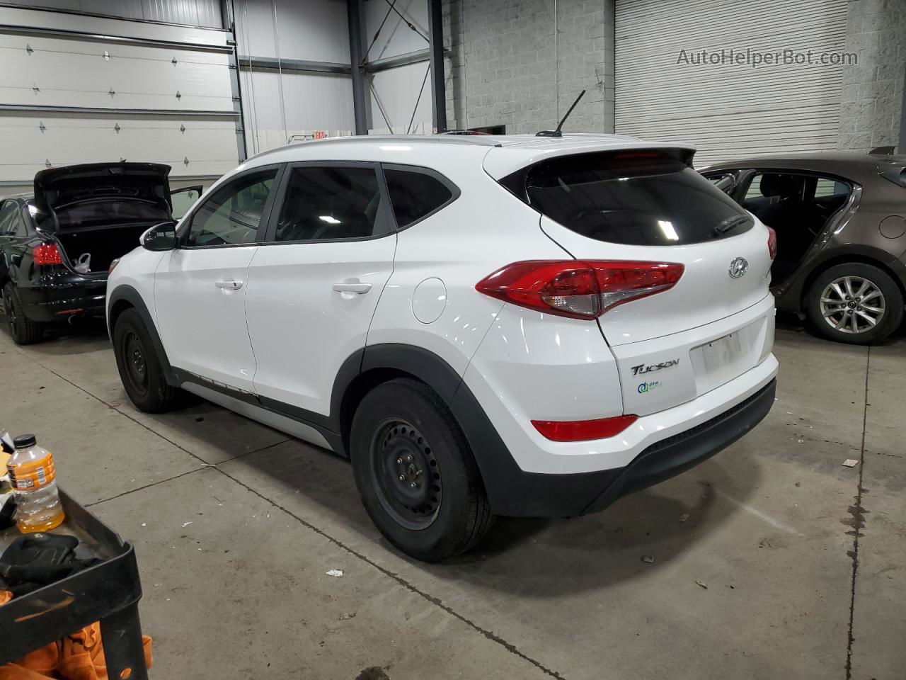 2017 Hyundai Tucson Limited Белый vin: KM8J3CA47HU481427