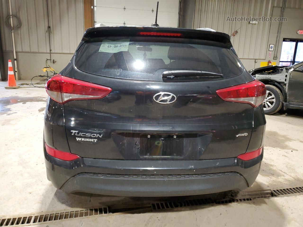 2017 Hyundai Tucson Limited Black vin: KM8J3CA47HU565277