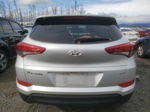 2017 Hyundai Tucson Limited Серебряный vin: KM8J3CA47HU595749