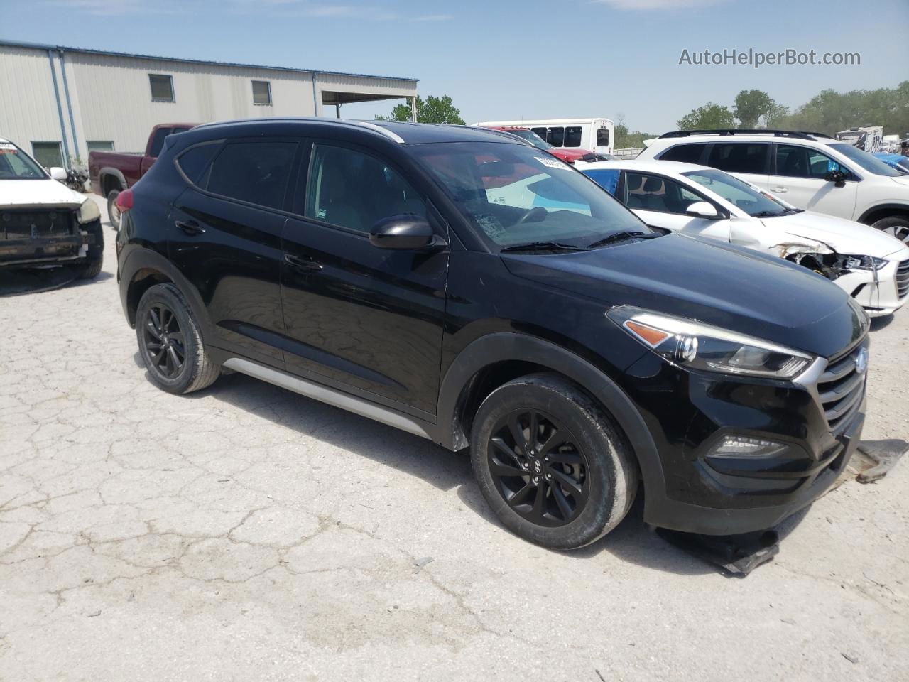 2018 Hyundai Tucson Sel Black vin: KM8J3CA47JU592436