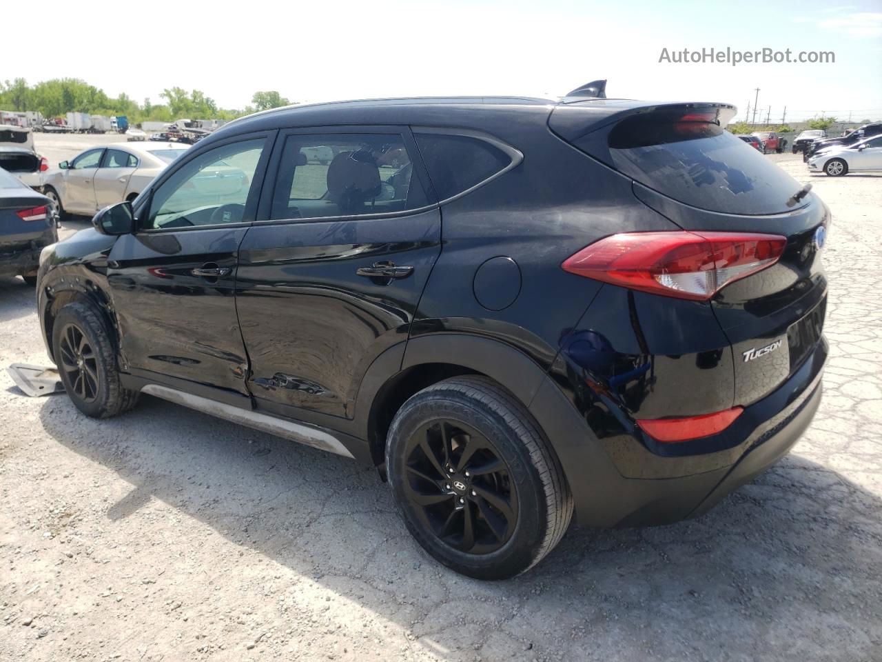 2018 Hyundai Tucson Sel Black vin: KM8J3CA47JU592436