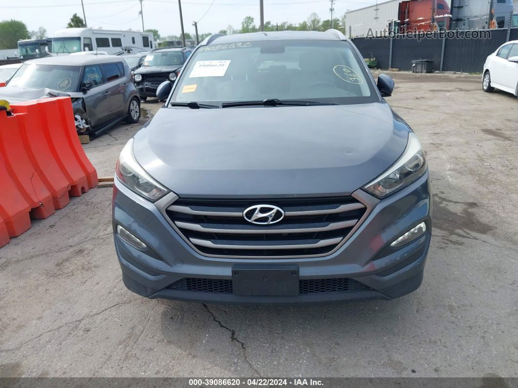 2016 Hyundai Tucson Se Gray vin: KM8J3CA48GU157837