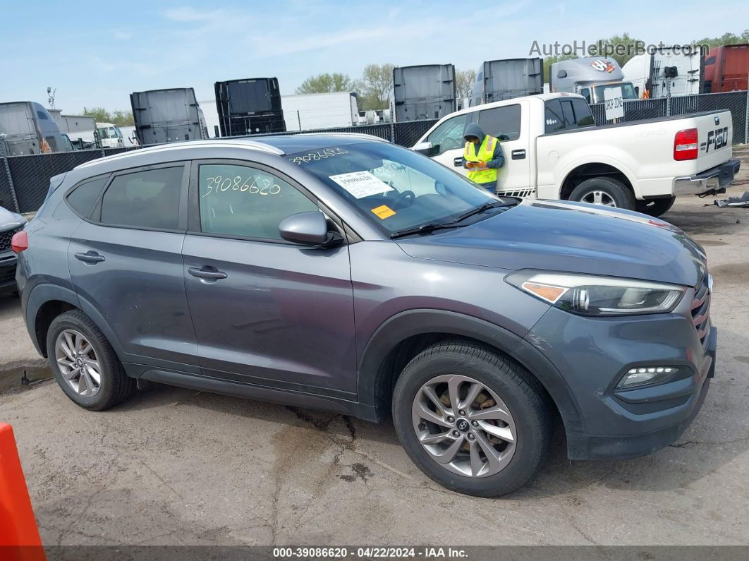 2016 Hyundai Tucson Se Gray vin: KM8J3CA48GU157837