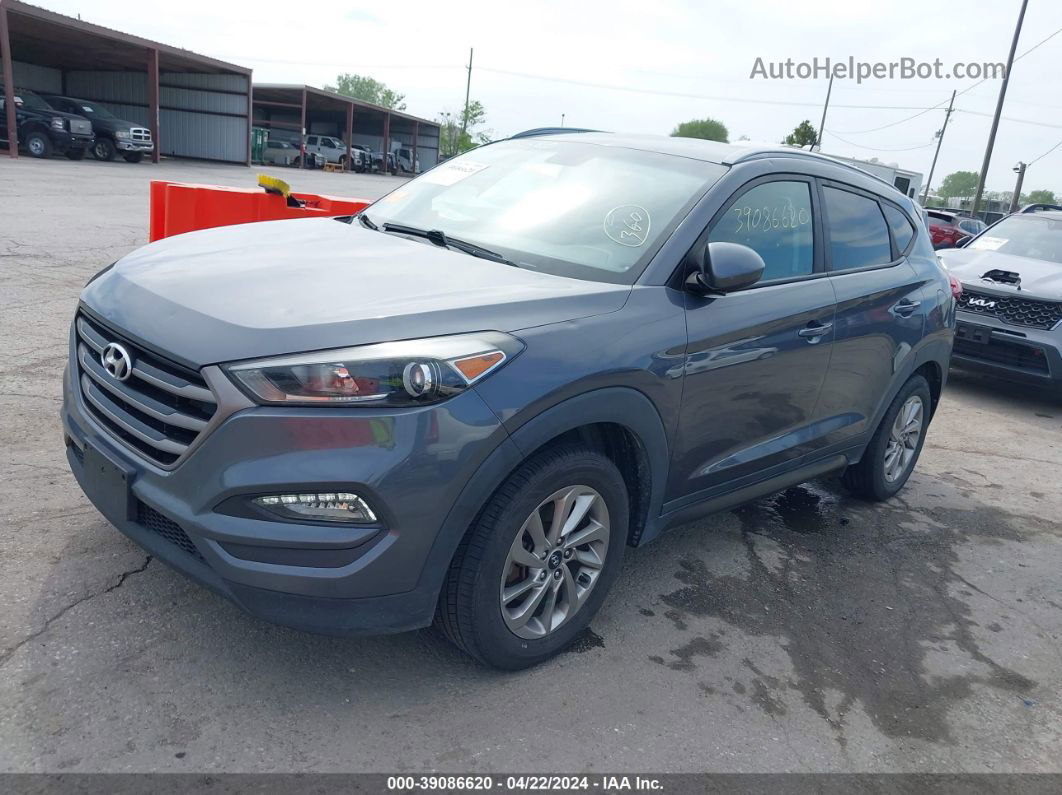 2016 Hyundai Tucson Se Gray vin: KM8J3CA48GU157837