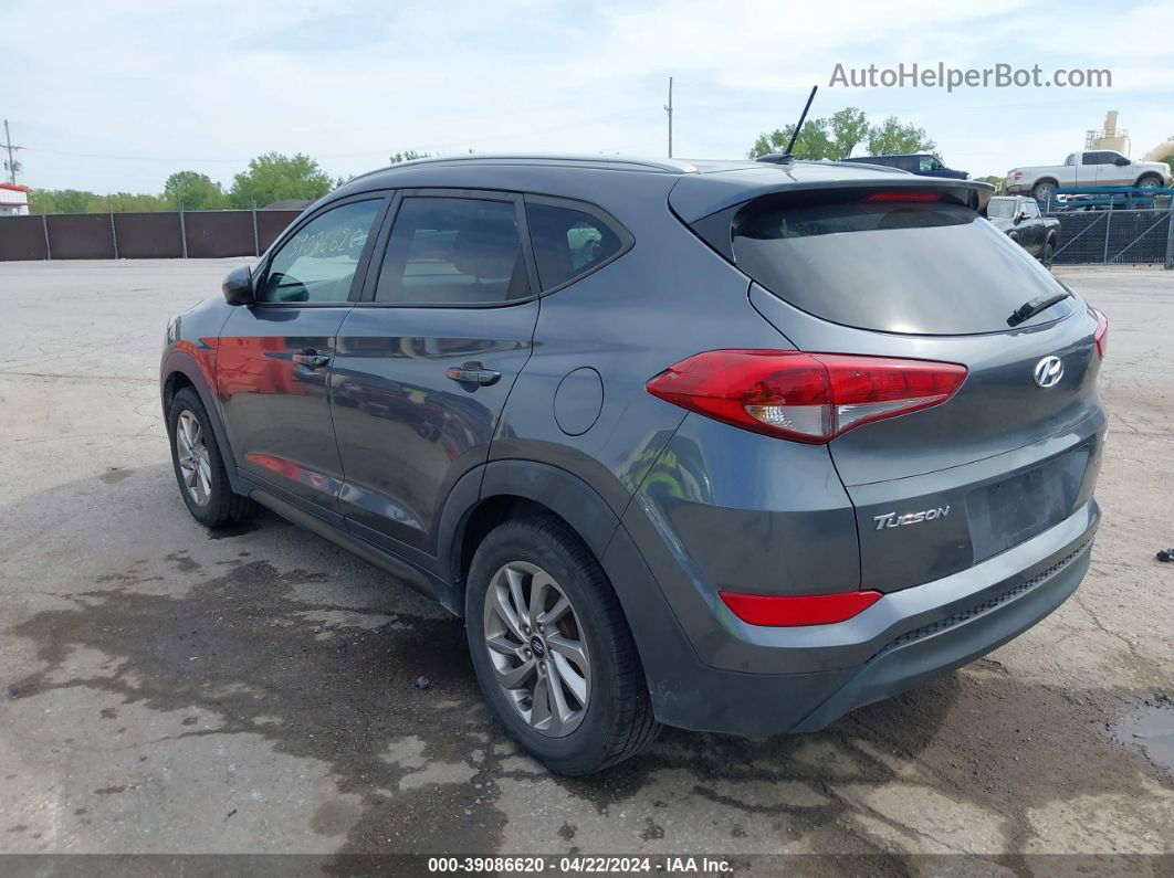 2016 Hyundai Tucson Se Gray vin: KM8J3CA48GU157837