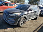 2017 Hyundai Tucson Limited Черный vin: KM8J3CA48HU293757