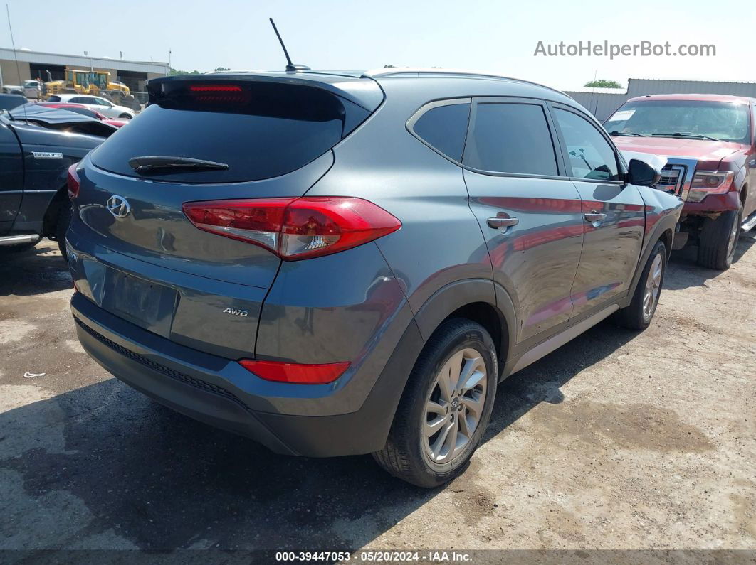 2017 Hyundai Tucson Se Gray vin: KM8J3CA48HU294794