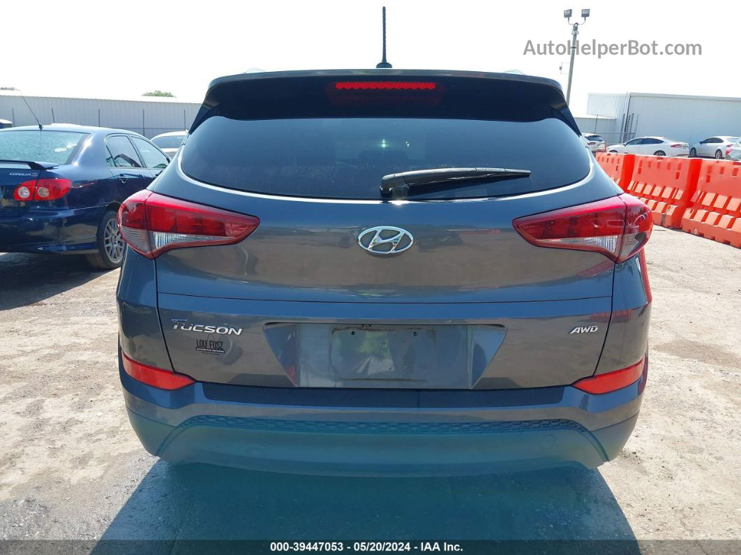 2017 Hyundai Tucson Se Gray vin: KM8J3CA48HU294794