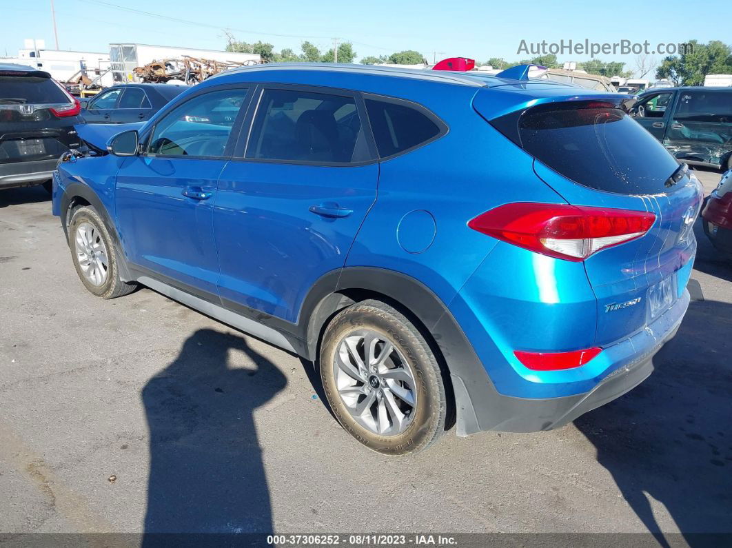 2017 Hyundai Tucson Se Plus Blue vin: KM8J3CA48HU406722