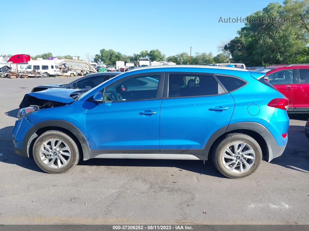 2017 Hyundai Tucson Se Plus Blue vin: KM8J3CA48HU406722