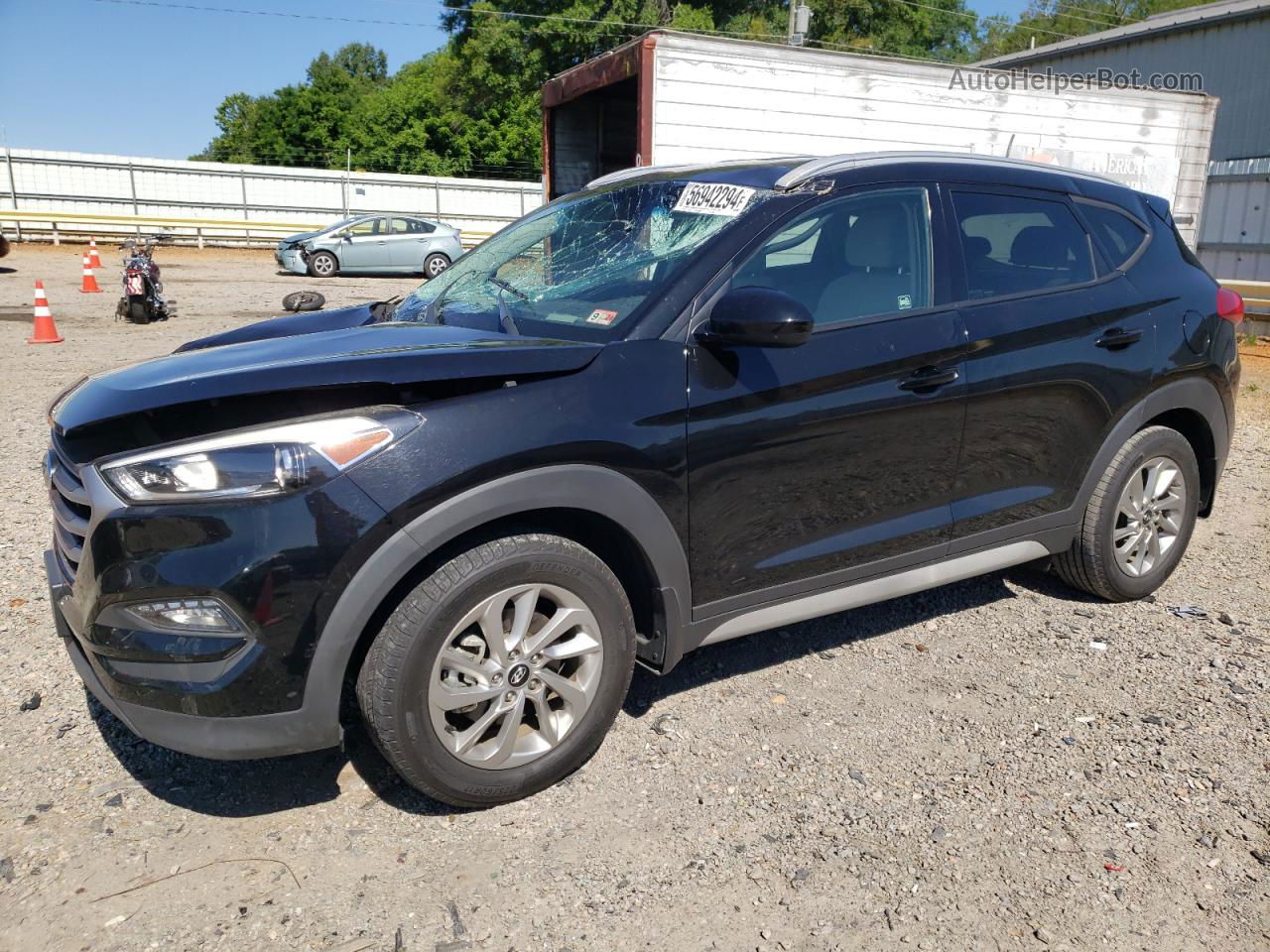 2017 Hyundai Tucson Limited Black vin: KM8J3CA48HU541506