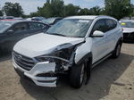 2017 Hyundai Tucson Limited White vin: KM8J3CA48HU554708