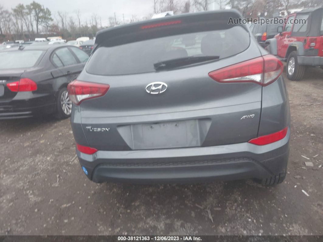 2016 Hyundai Tucson Se Gray vin: KM8J3CA49GU143963