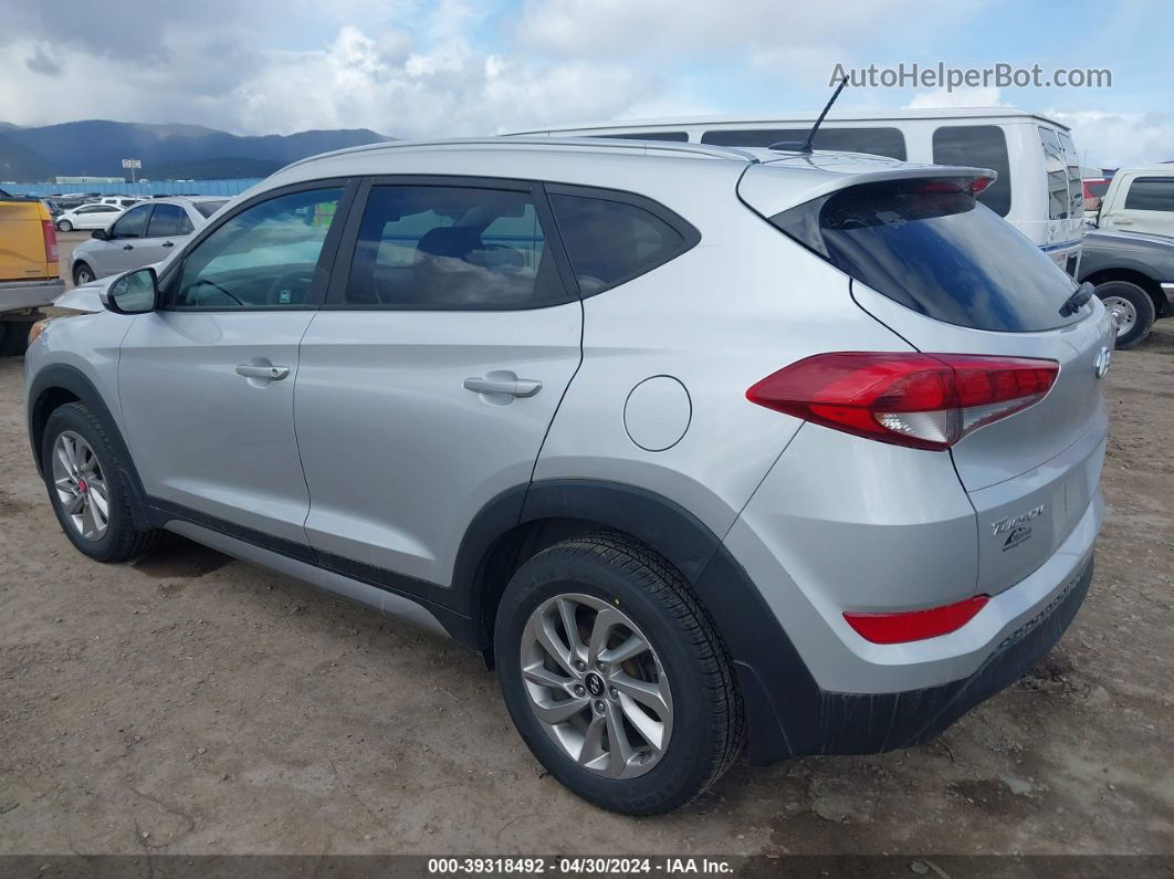 2017 Hyundai Tucson Se Silver vin: KM8J3CA49HU313806