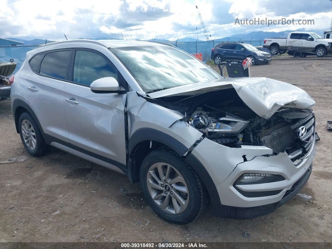 2017 Hyundai Tucson Se Silver vin: KM8J3CA49HU313806