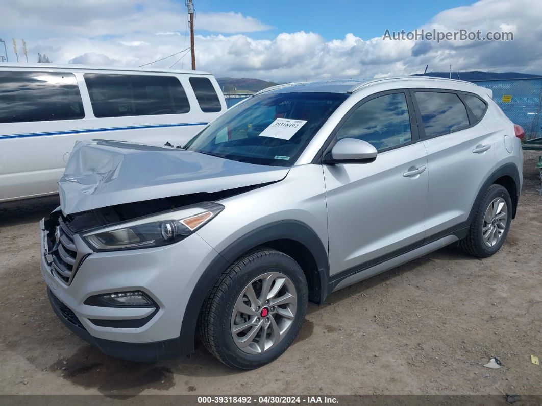 2017 Hyundai Tucson Se Silver vin: KM8J3CA49HU313806