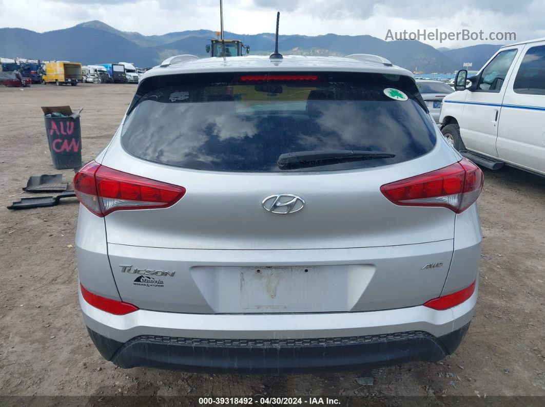 2017 Hyundai Tucson Se Silver vin: KM8J3CA49HU313806