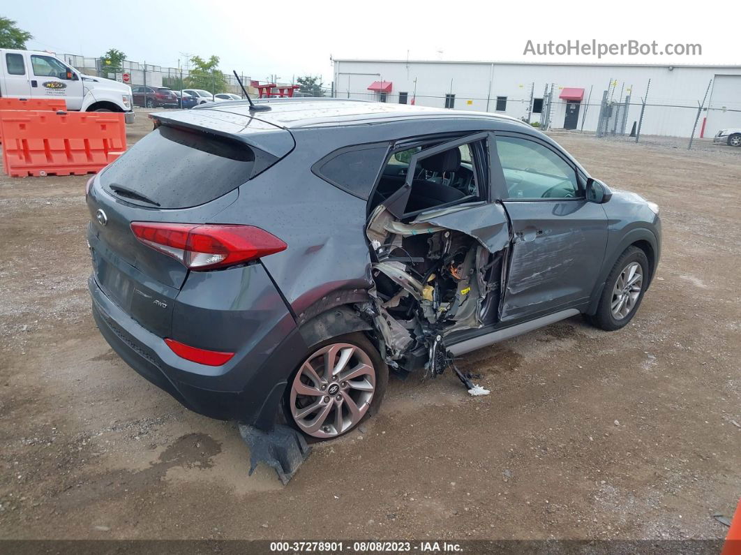 2017 Hyundai Tucson Se Gray vin: KM8J3CA49HU474933