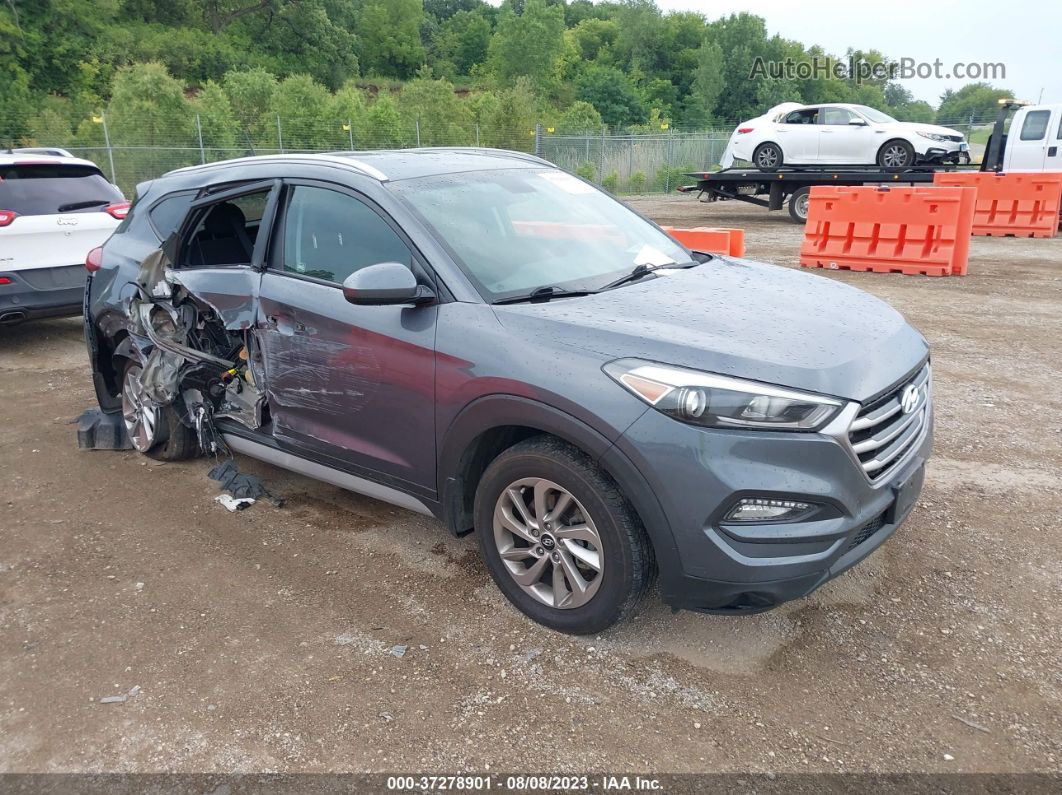 2017 Hyundai Tucson Se Серый vin: KM8J3CA49HU474933