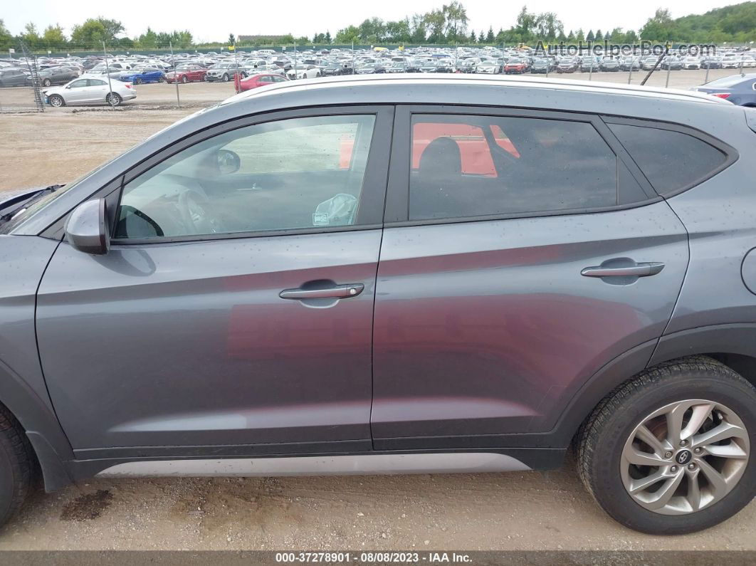 2017 Hyundai Tucson Se Серый vin: KM8J3CA49HU474933