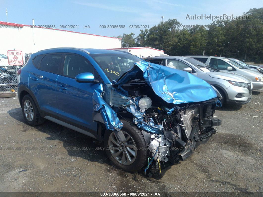 2018 Hyundai Tucson Sel Blue vin: KM8J3CA49JU737508