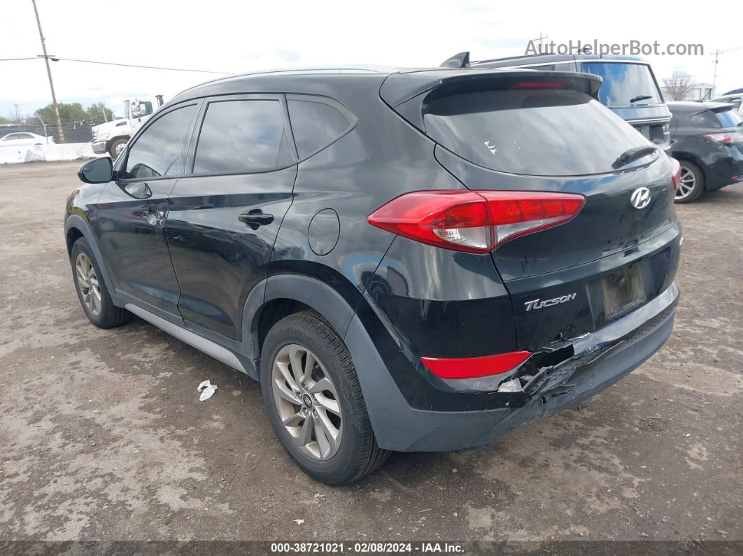 2018 Hyundai Tucson Sel Черный vin: KM8J3CA49JU769634