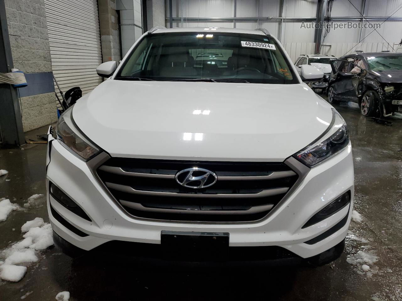 2016 Hyundai Tucson Limited Белый vin: KM8J3CA4XGU195876