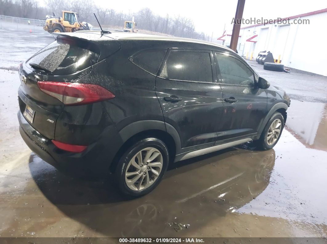 2017 Hyundai Tucson Se Черный vin: KM8J3CA4XHU262509