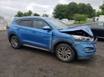 2017 Hyundai Tucson Limited Blue vin: KM8J3CA4XHU394914