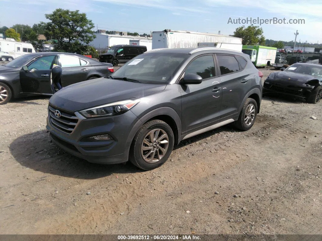 2017 Hyundai Tucson Se Gray vin: KM8J3CA4XHU456618