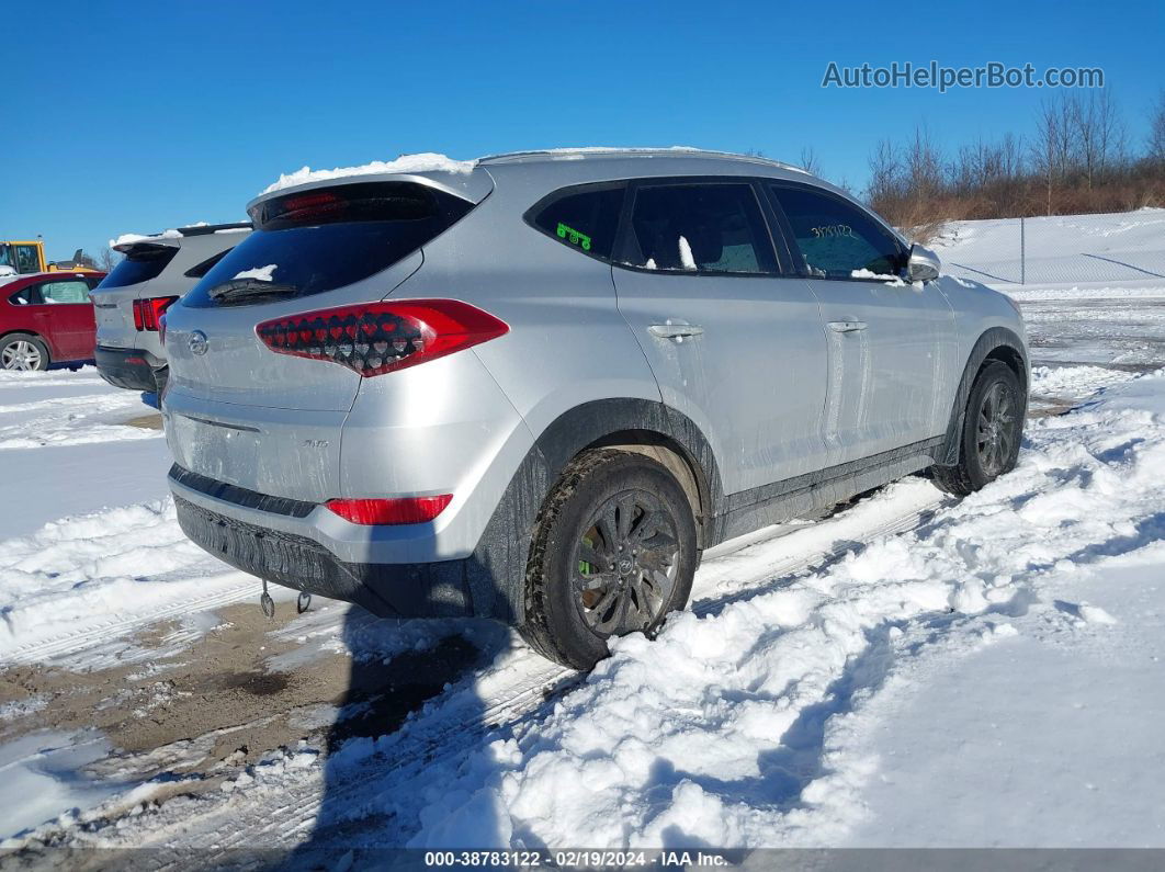 2017 Hyundai Tucson Se Plus Silver vin: KM8J3CA4XHU464623