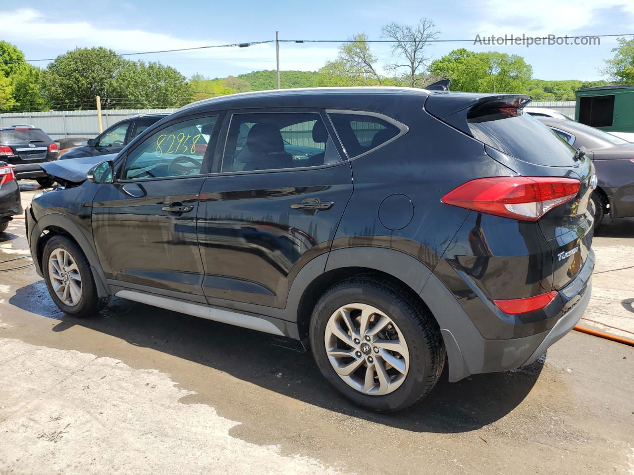 2017 Hyundai Tucson Limited Black vin: KM8J3CA4XHU469840