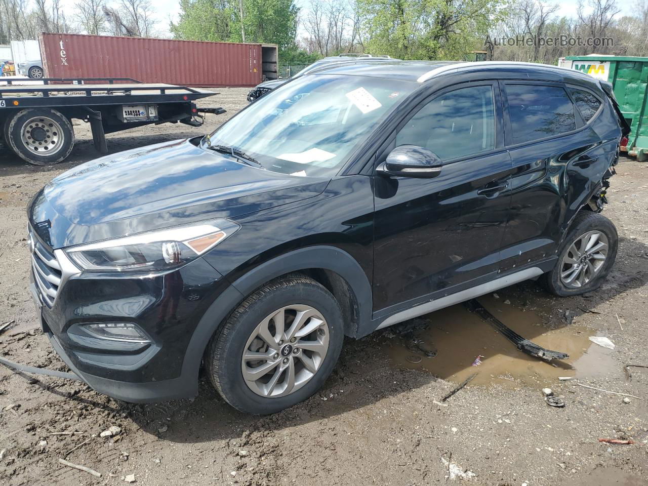 2018 Hyundai Tucson Sel Black vin: KM8J3CA4XJU615367