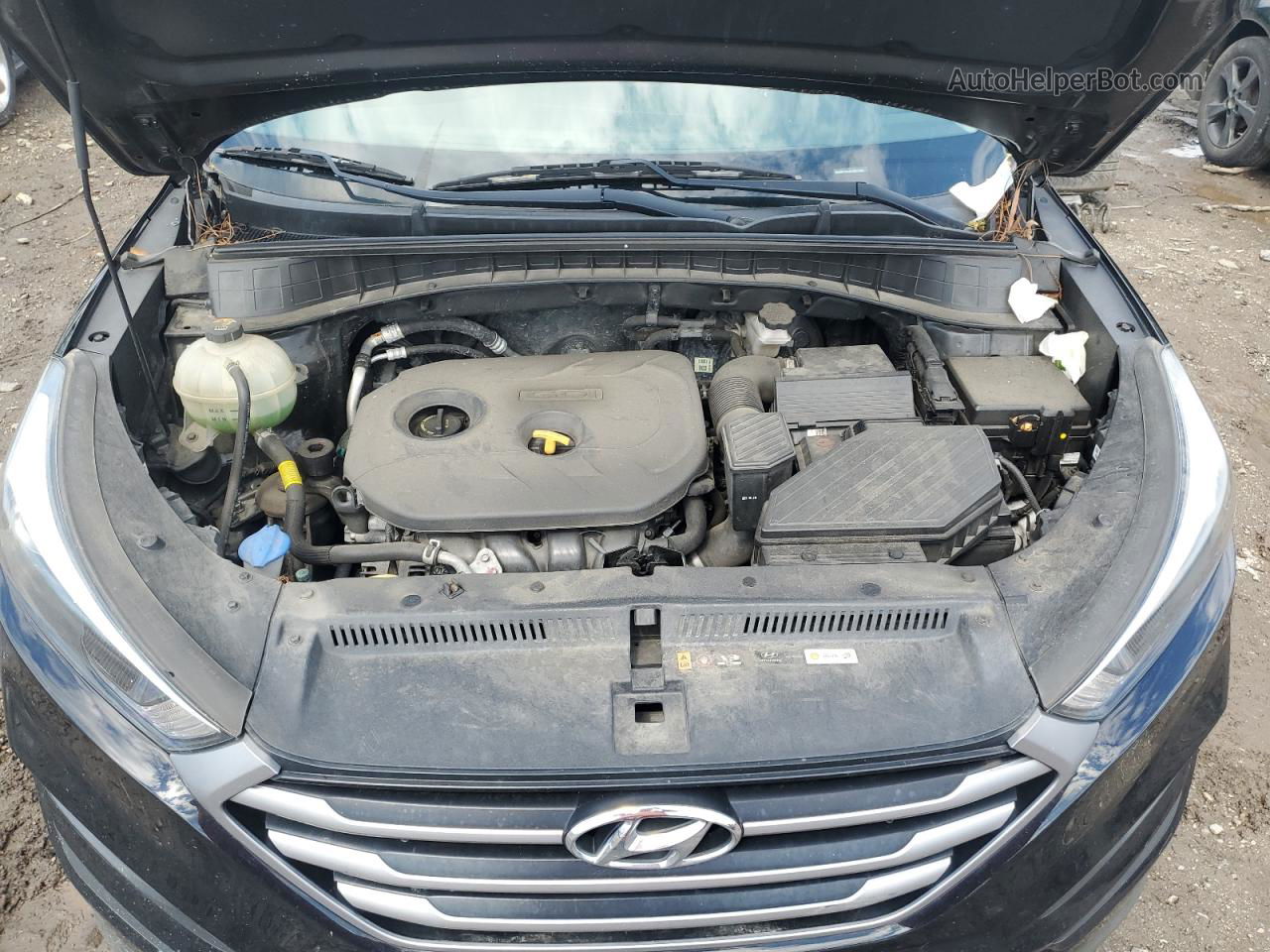 2018 Hyundai Tucson Sel Черный vin: KM8J3CA4XJU615367